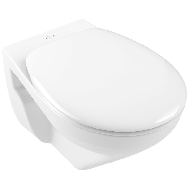 WC suspendu Villeroy & Boch O.novo avec abattant en pack combiné