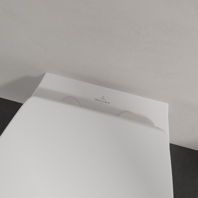 Villeroy & Boch O.novo WC suspendu compact avec abattant dans un pack combiné