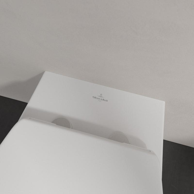 WC suspendu Villeroy & Boch O.novo avec abattant en pack combiné