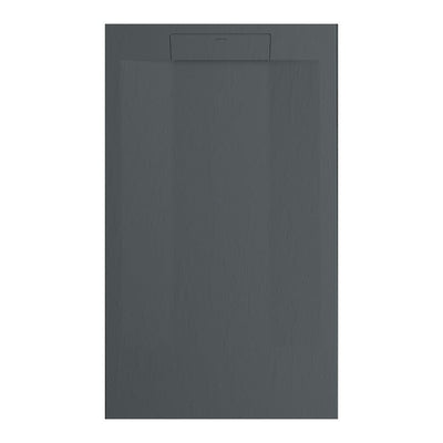 Receveur de douche SUEZ surface ardoisée anthracite - Le Monde du Bain