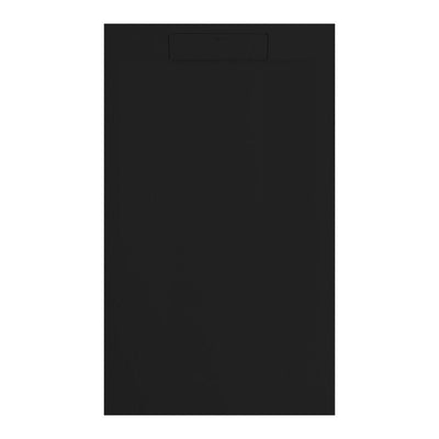 Receveur de douche SUEZ surface ardoisée noir - Le Monde du Bain