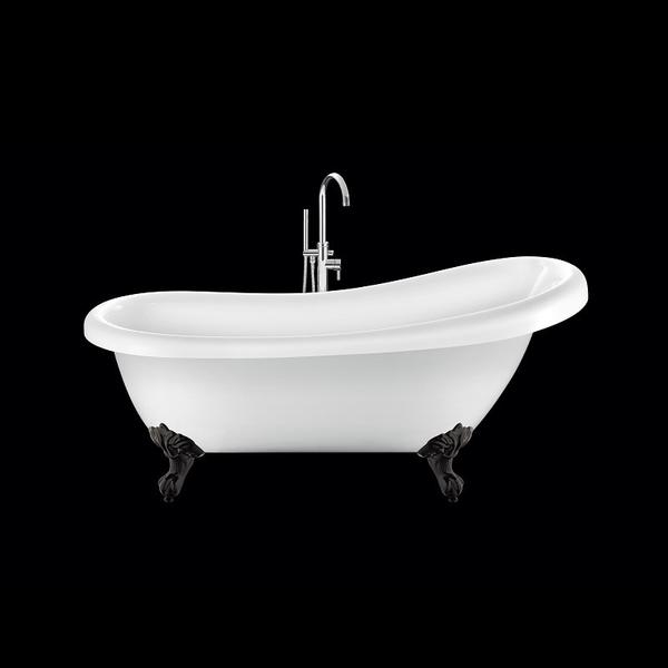Baignoire ancienne RICHMOND Blanche - Le Monde du Bain | Pieds d&