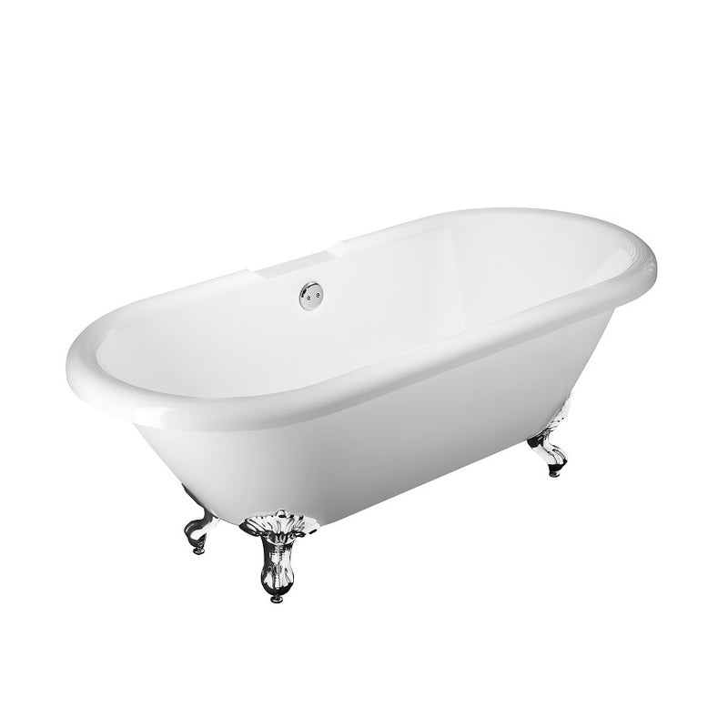 Baignoire ancienne sur pieds CHELSEA Blanche