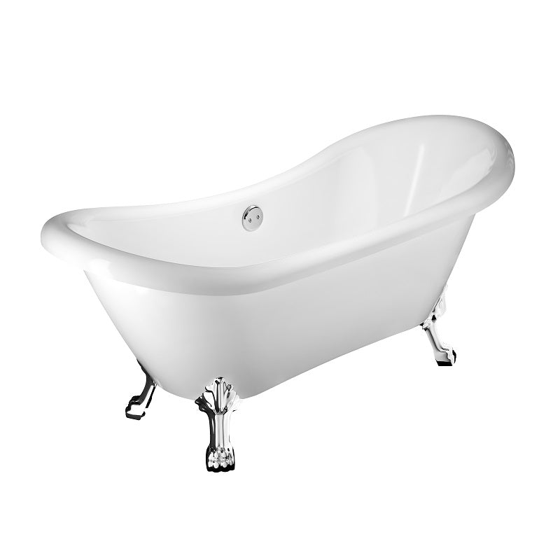 Baignoire ancienne sur pieds DARLINGTON Blanche