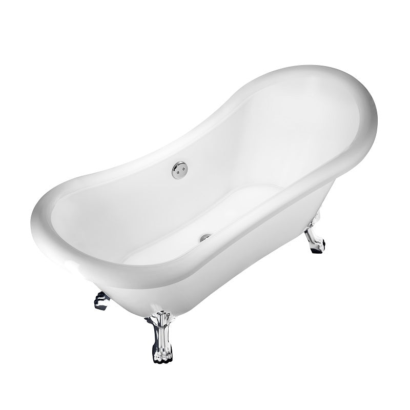 Baignoire ancienne sur pieds DARLINGTON Blanche