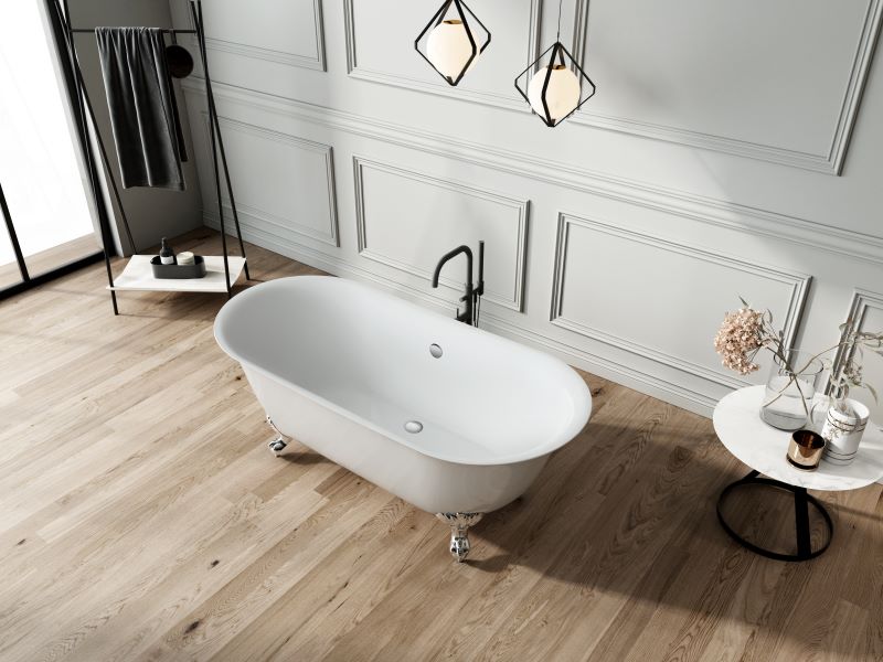 Baignoire ancienne sur pieds SURRY HILLS Blanche