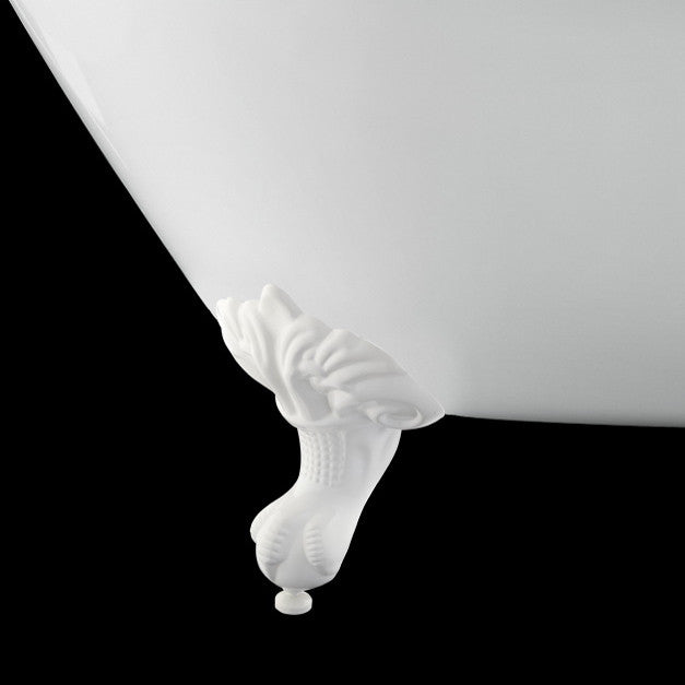 Baignoire rétro SURRY HILLS 165 Blanche avec Pattes d&