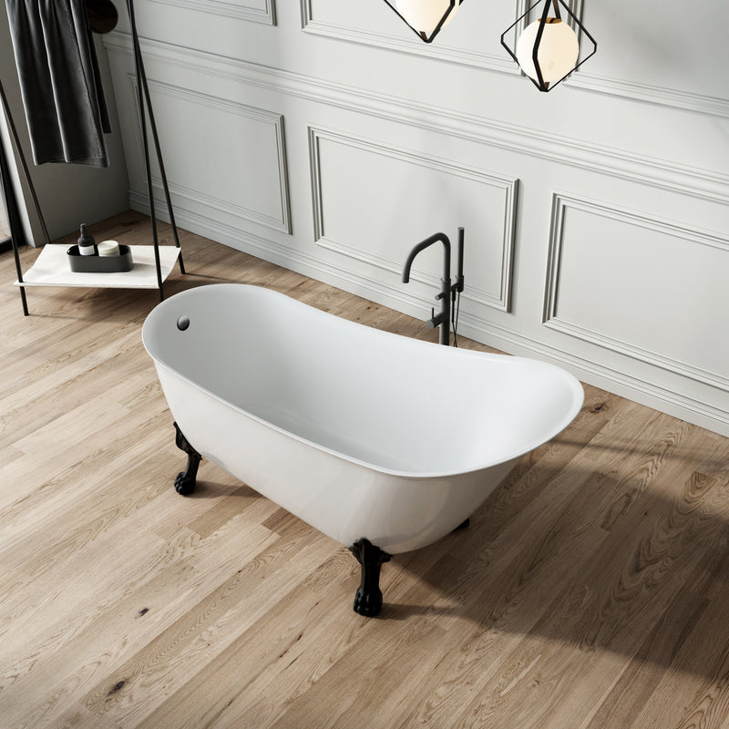 Baignoire ancienne sur pieds BALMAIN Blanche