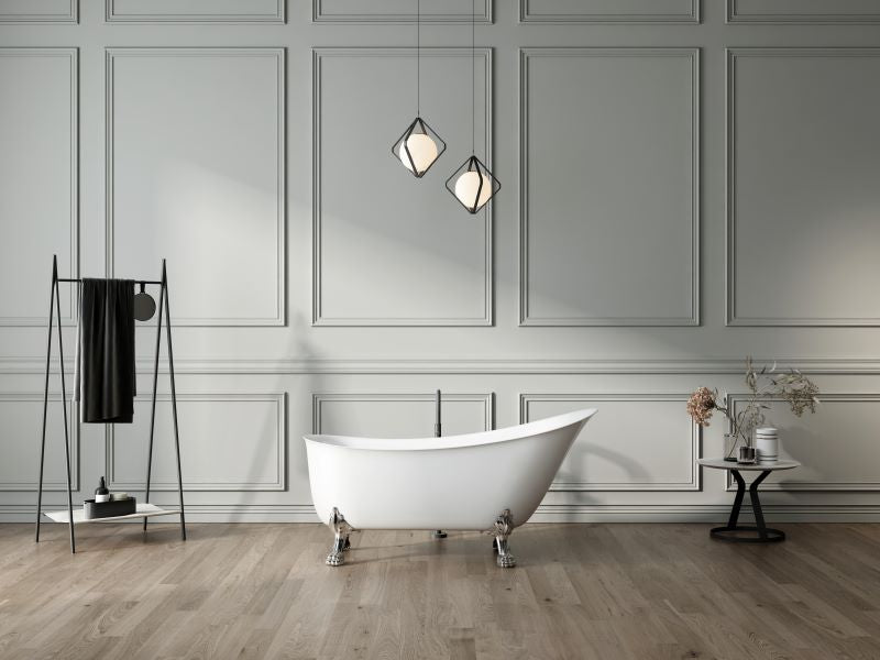 Baignoire ancienne sur pieds BALMAIN Blanche