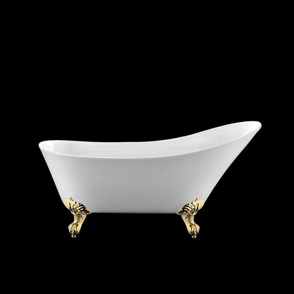 Baignoire ancienne BALMAIN Blanche - Le Monde du Bain | Pieds d&