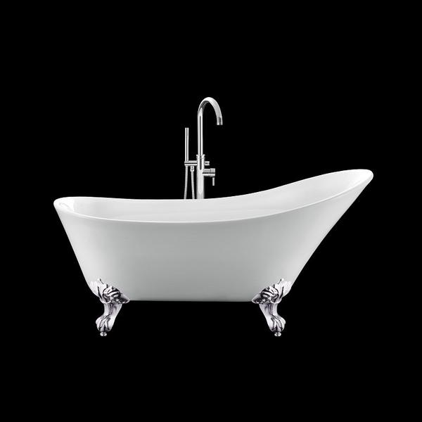 Baignoire ancienne BALMAIN Blanche - Le Monde du Bain | Pieds d&