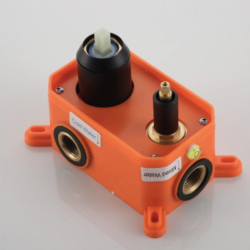 Kit de douche à encastrer ASTRO or brossé