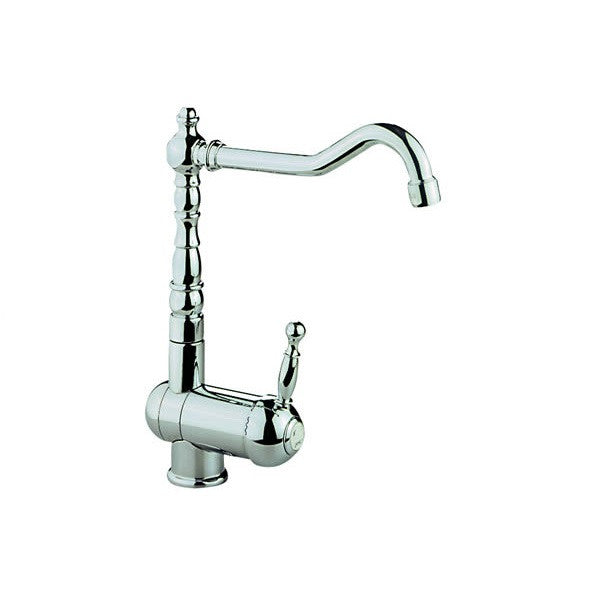 Robinet mitigeur évier cuisine CISAL ARCANA ROYAL avec bec pliant - Le Monde du Bain | Commun