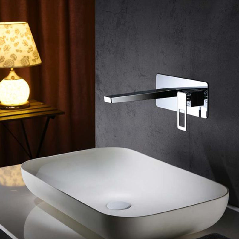 Robinet mitigeur mural encastré SUECIA chromé