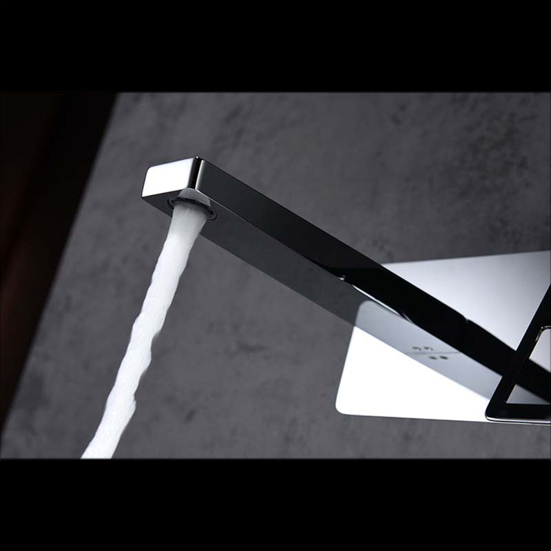 Robinet mitigeur mural encastré SUECIA chromé