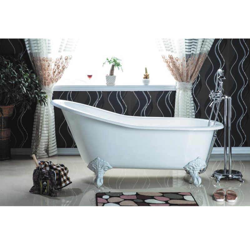 Baignoire en fonte ASHFORD blanche- Le Monde du Bain | Commun