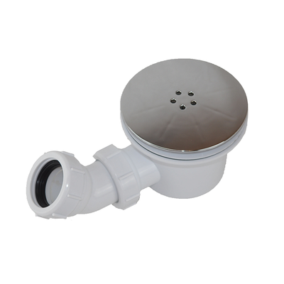 Bonde horizontale avec capot Ø90 pour receveurs de douche - Le Monde du Bain