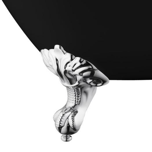 Baignoire ancienne RICHMOND Noire - Le Monde du Bain | Pieds d&