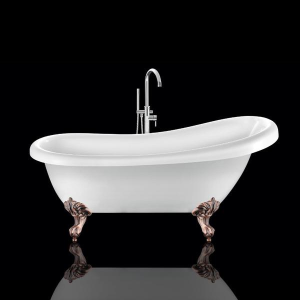 Baignoire ancienne RICHMOND Blanche - Le Monde du Bain | Pieds d&