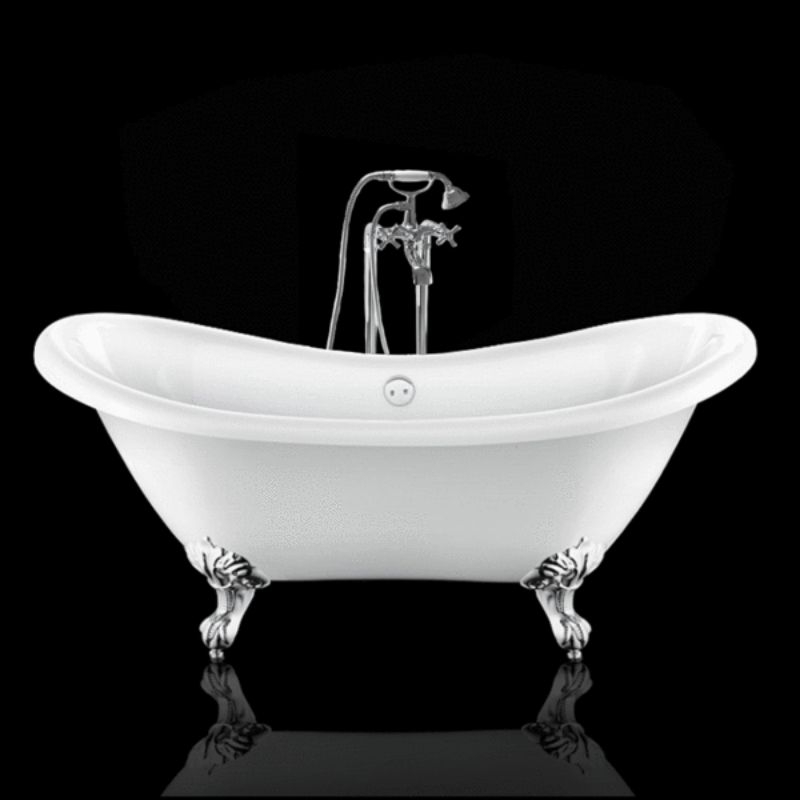 Baignoire ancienne DARLINGTON Blanche - Le Monde du Bain | Pieds d&