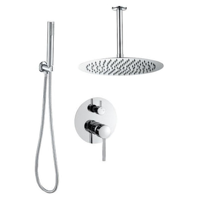 Kit de douche à encastrer CEILO chromé