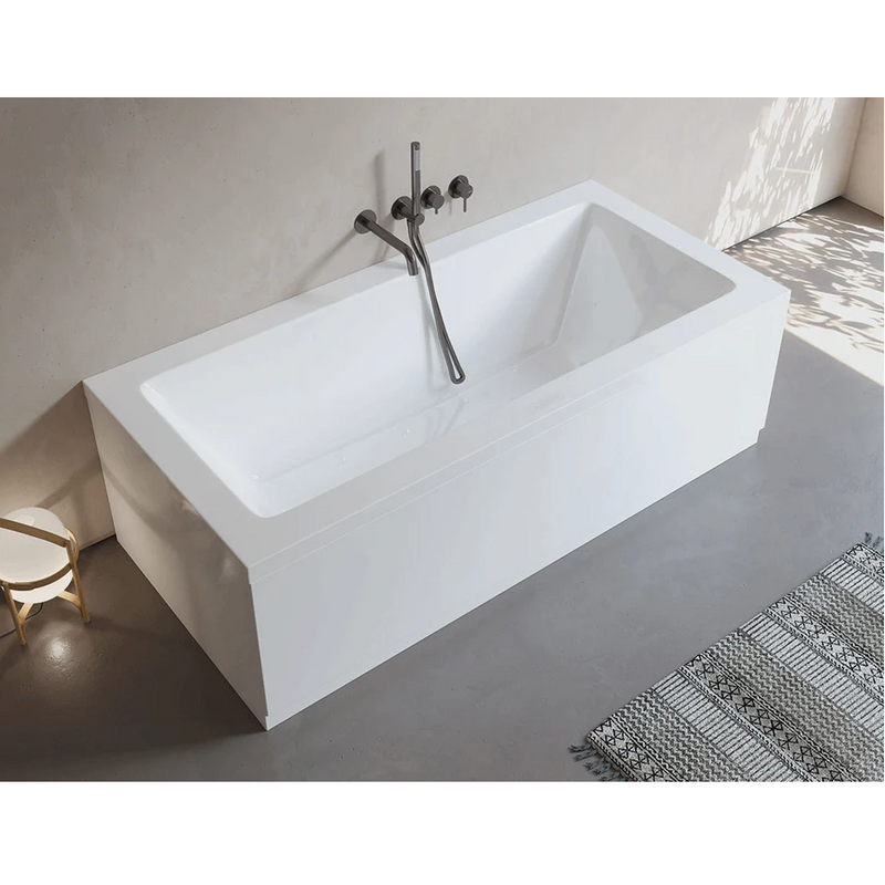 Baignoire rectangulaire CUBE blanche