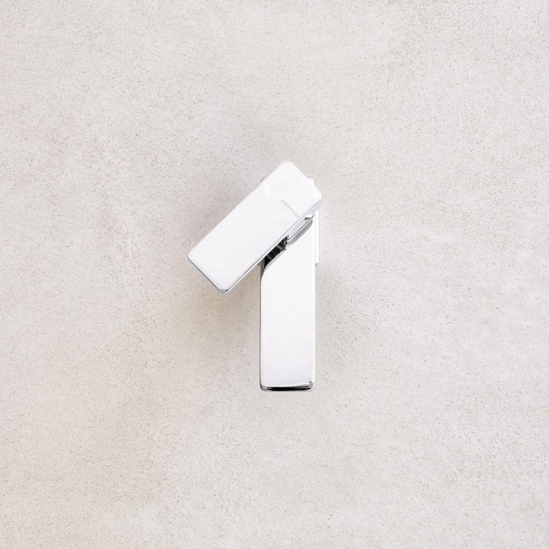 robinet mitigeur lavabo CUBO chromé vue du dessus