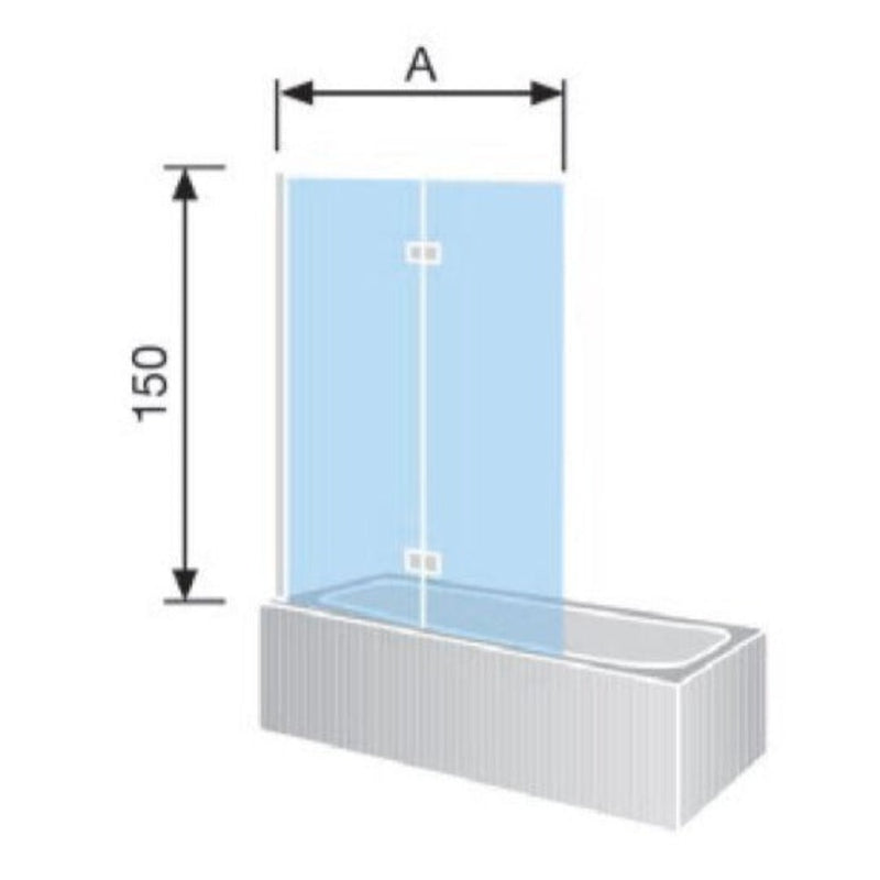 Pare-baignoire pliable S300