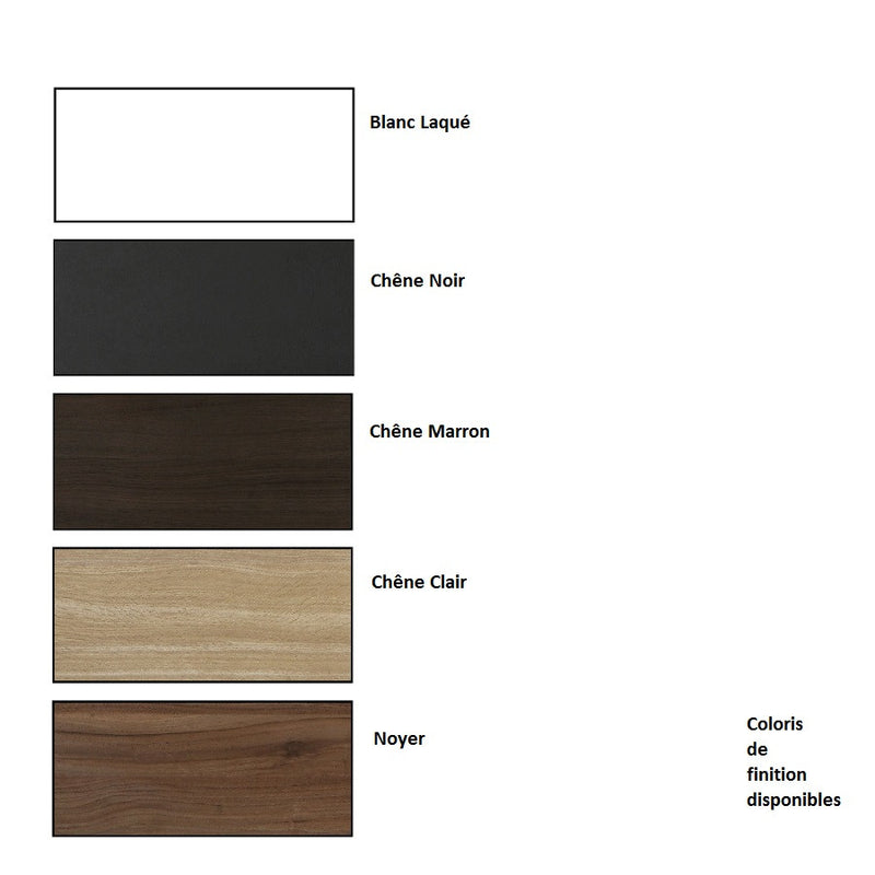 Armoire de toilette bloc-miroir SIENA largeur 120 cm, chêne clair - Le Monde du Bain