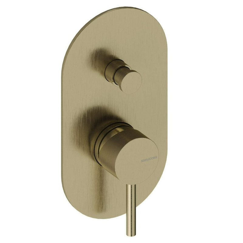 Mitigeur LOOP | Or brossé_miniature