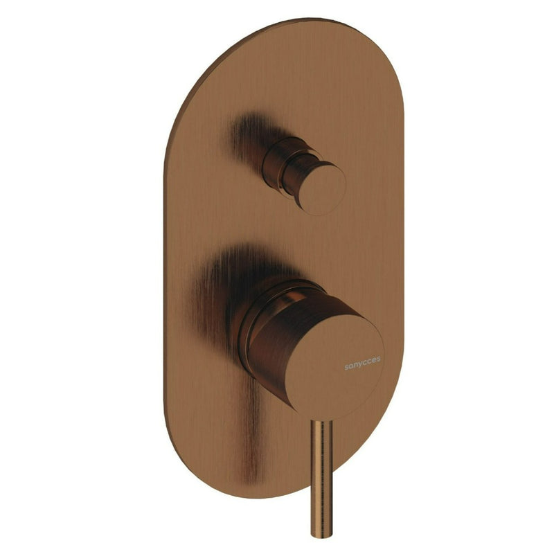 Mitigeur LOOP | Or rose brossé_miniature