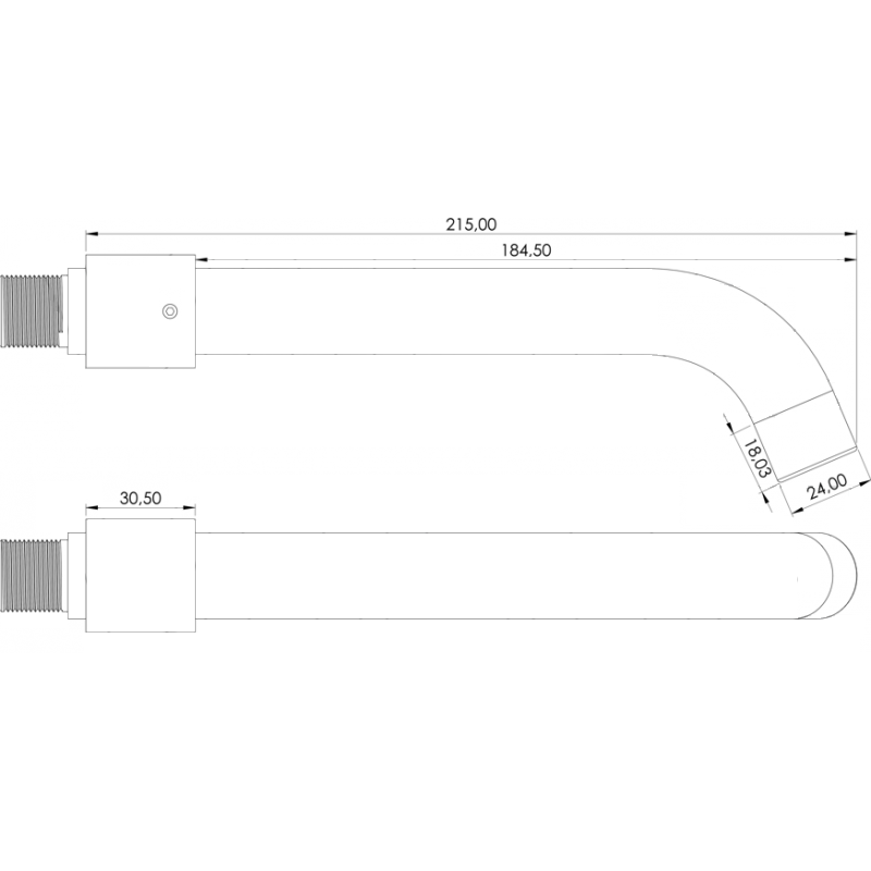 Mitigeur lavabo mural à encastrer BRAMPTON or ancien