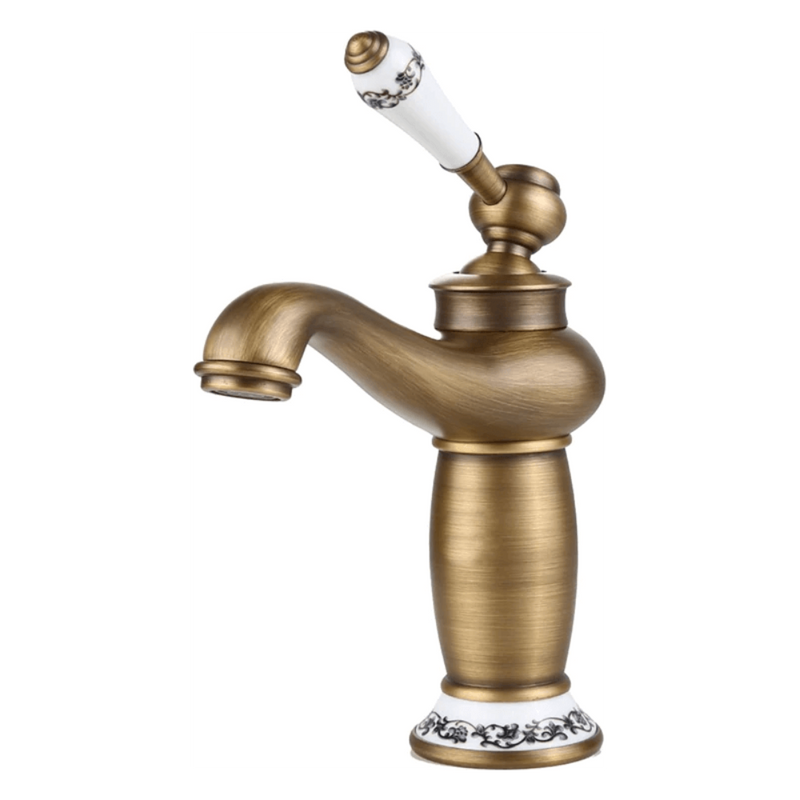 Mitigeur lavabo rétro FLORINA doré