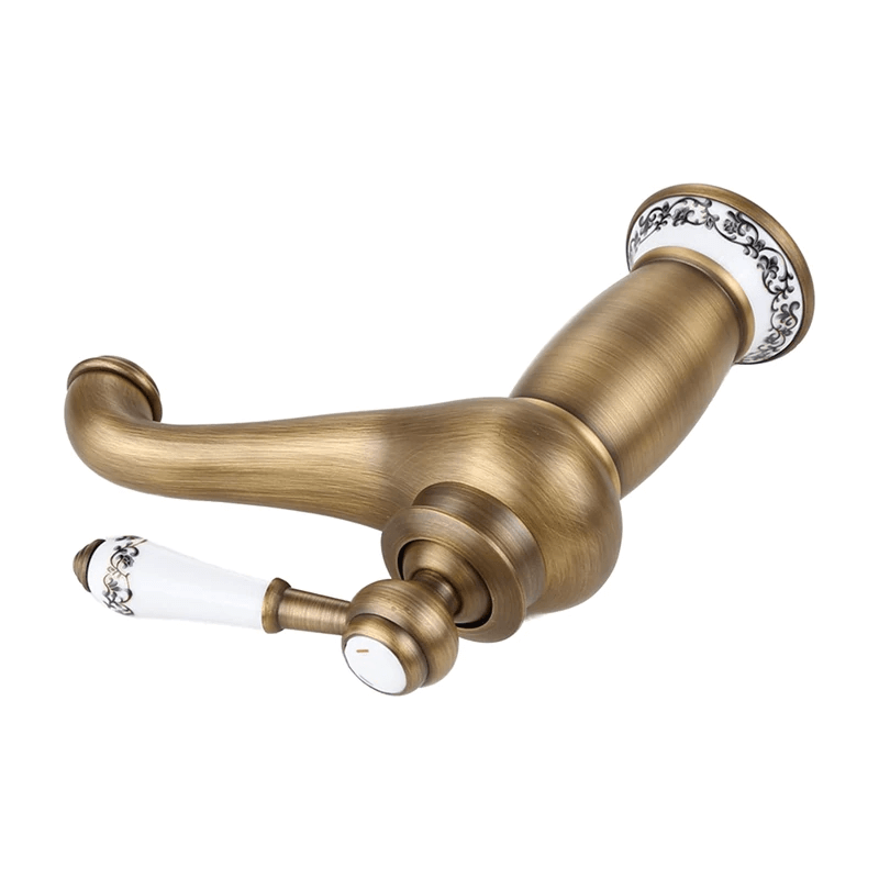 Mitigeur lavabo rétro FLORINA or ancien