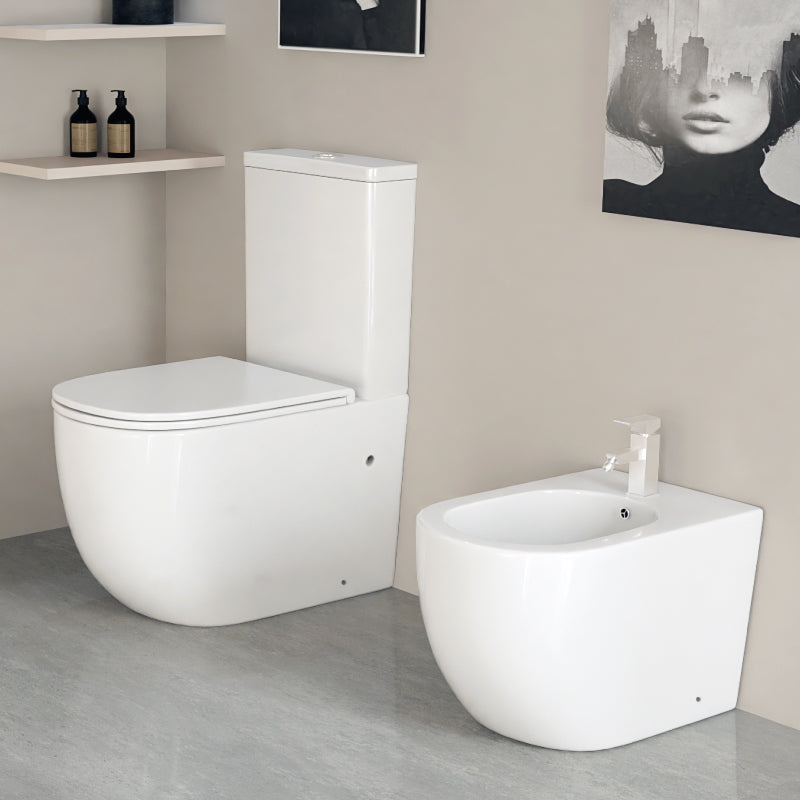 Toilette WC à poser GENOVA en céramique - Le Monde du Bain