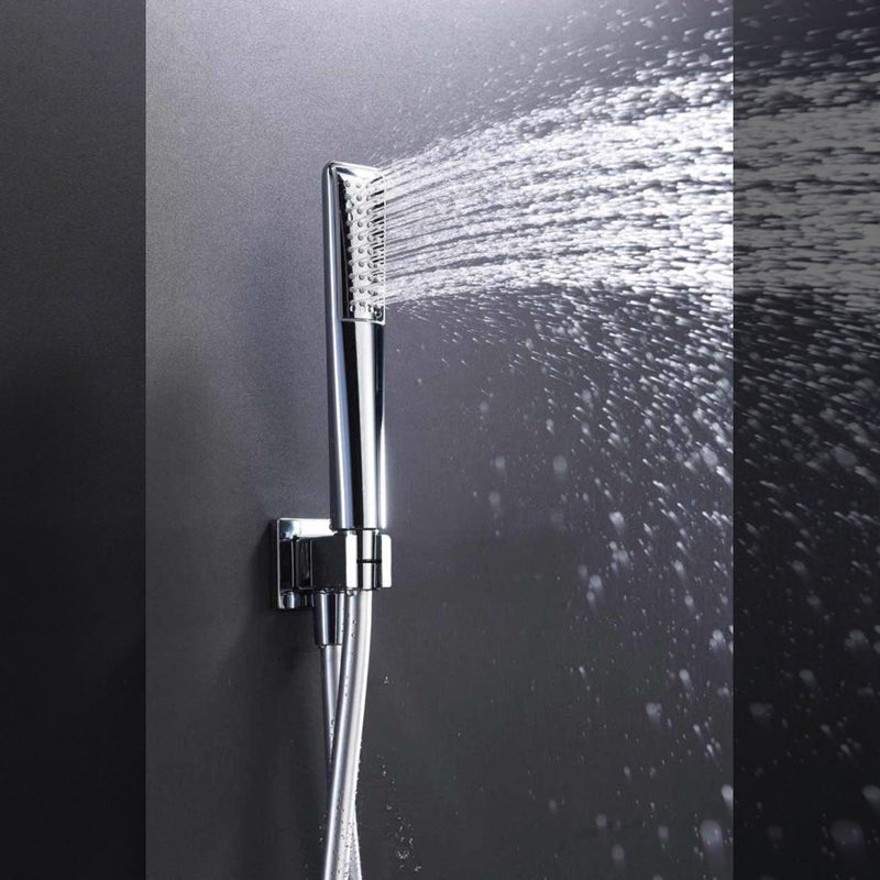 Kit de douche thermostatique encastré HIDRA chromé