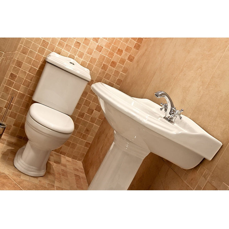 Toilette WC à poser rétro ABERY en céramique