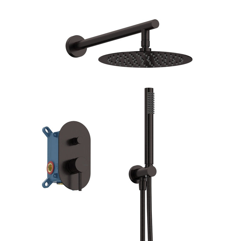 Kit de douche à encastrer LOOP 6 coloris - Metal gun - Le Monde du Bain