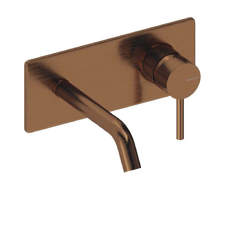 Mitigeur LOOP | Or rose brossé_miniature