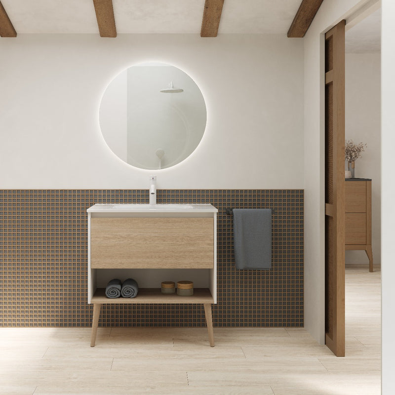 Meuble salle de bain zen NARA