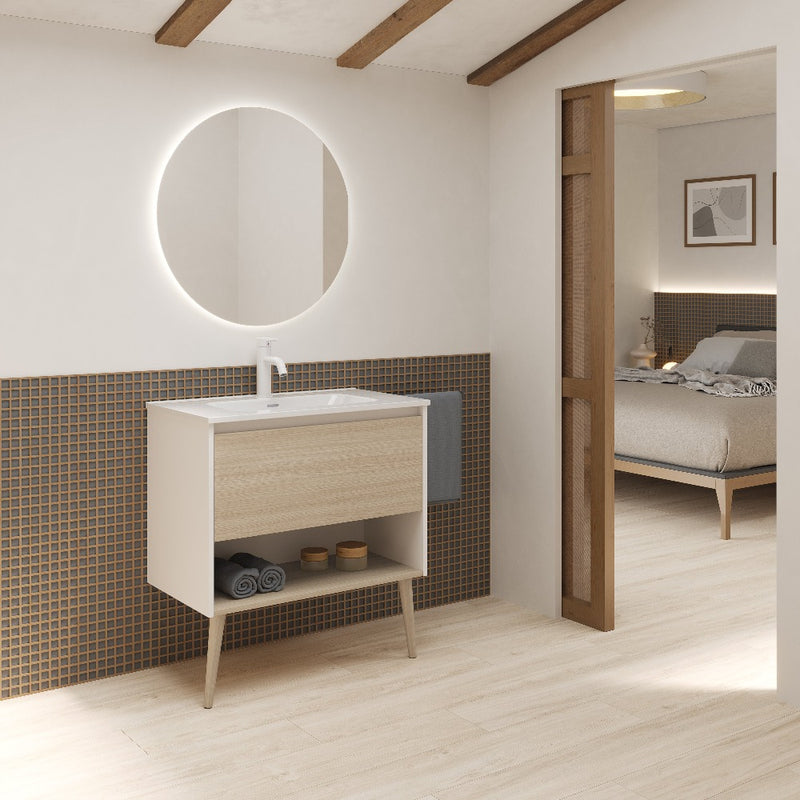 Meuble salle de bain zen NARA