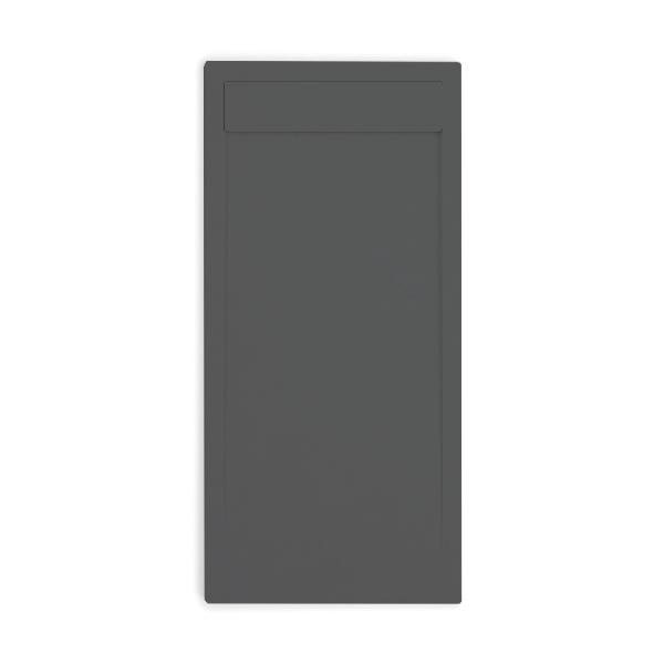 Receveur de douche extra plat QUORE couleur anthracite - Le Monde du Bain