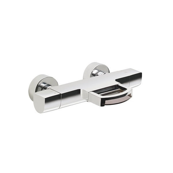 Robinet thermostatique bain/douche mural CISAL ROADSTER CASCADE - Le Monde du Bain