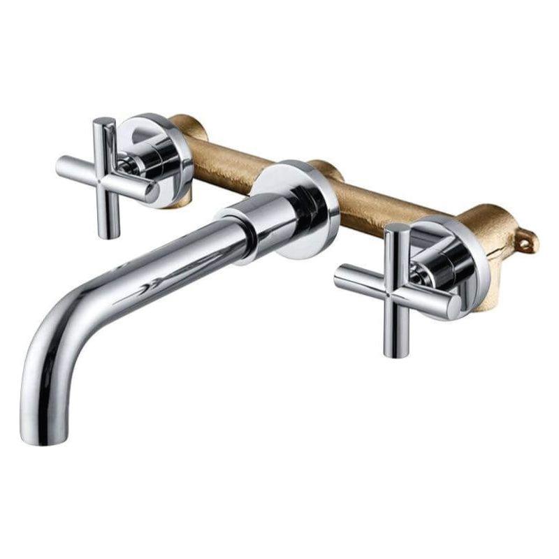 Mélangeur lavabo mural à encastrer REGINA chromé