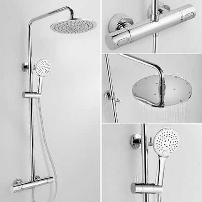 Colonne de douche thermostatique MANDA, avec  technologie KeepCool® - Le Monde du Bain