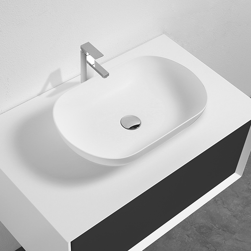 Vasque à poser en pierre de synthèse PALIO 54 x 34 cm - Le Monde du Bain