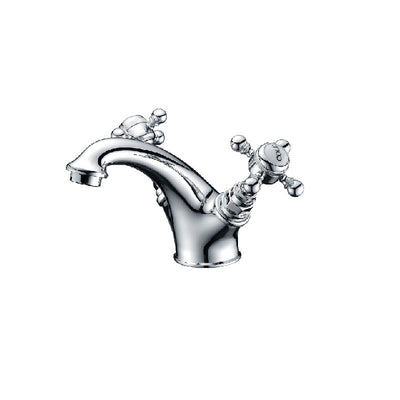 Robinet mélangeur lavabo rétro CANTERBURY avec bonde - Le Monde du Bain