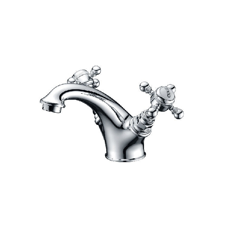 Robinet mélangeur lavabo rétro CANTERBURY avec bonde - Le Monde du Bain