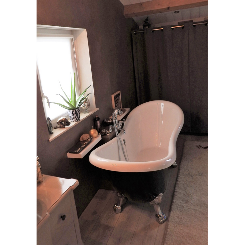 Baignoire ancienne DARLINGTON noire - Le Monde du Bain | Commun