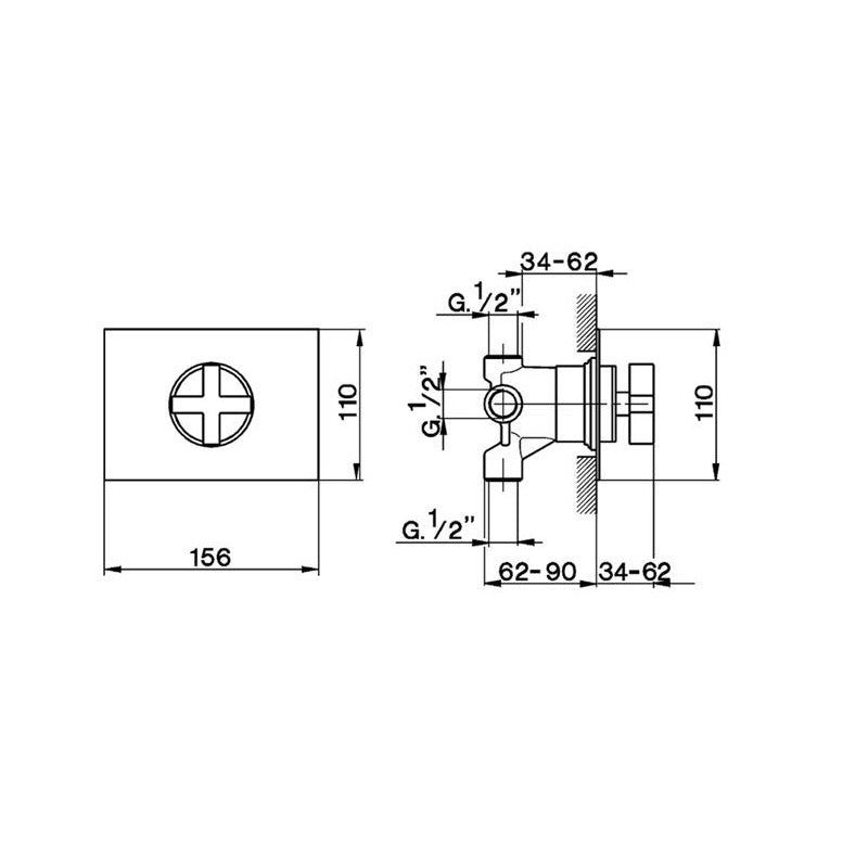 Inverseur 3 sorties CISAL BARCELONA